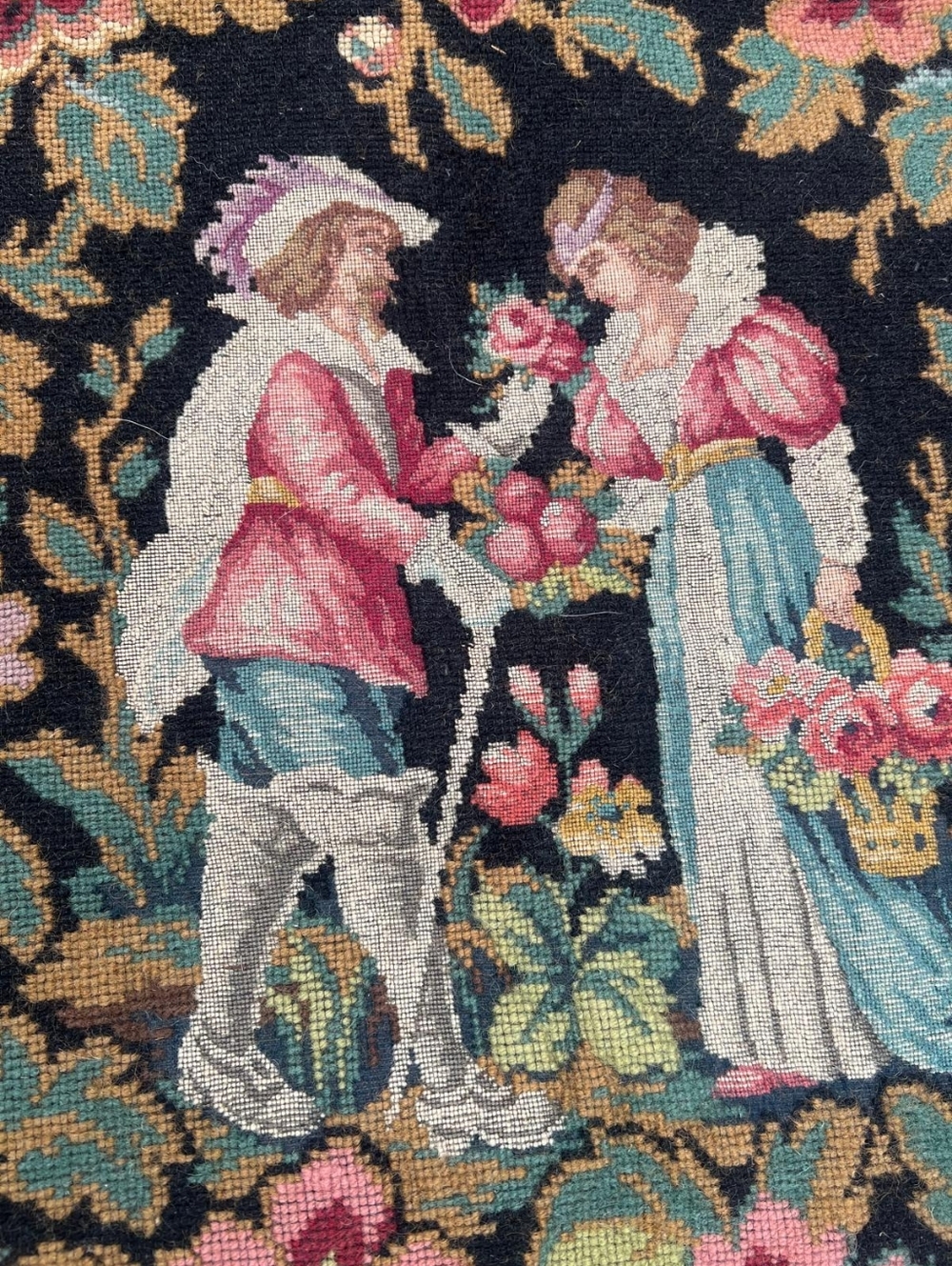 French Tapestry Aubusson Style - Picture 11 of 16